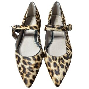 Gianni Bini Leopard Gianni Bini Leopard Print Calf Hair Fur MaryJane Size 10
